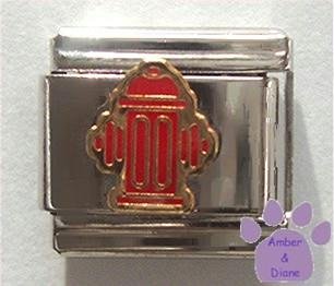 Fire Plug or Hydrant Italian Charm for your dog
