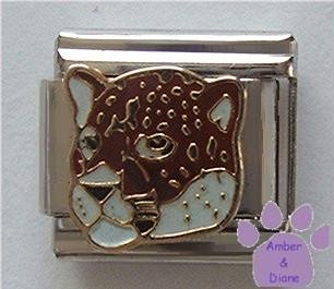 Wild Cat Cougar Italian Charm