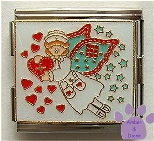 Angel Nurse Italian Charm Megalink * Angel of Mercy *