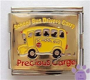 School Bus Italian Charm Megalink Bus Drivers Precious Cargo