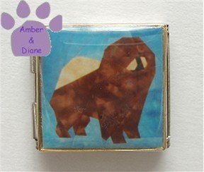 Chow Dog Custom Photo Italian Charm Megalink