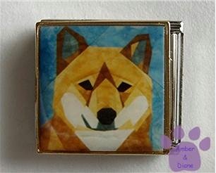 Shiba Inu Dog Custom Photo Italian Charm Megalink