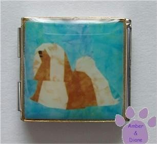 Shih Tzu Custom Photo Megalink Italian Charm