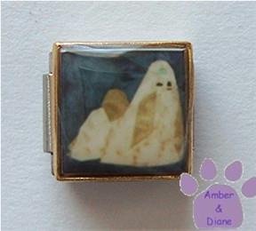 Golden Pekingese 9mm Custom Photo Italian Charm
