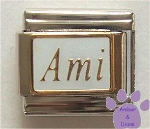 Ami Italian Charm Masculine Friend in the language of love