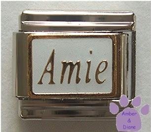 Amie Italian Charm Feminine Friend in the language of love