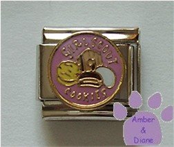 GIRL SCOUT COOKIES Italian Charm with lots of cookie varieties