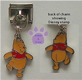 Disney Winnie Dangle Italian Charm from Winnie the Pooh