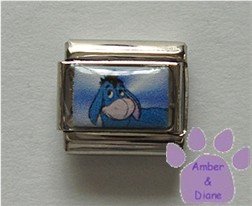 Eeyore Custom Photo Italian Charm from Winnie the Pooh