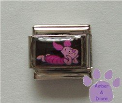 Piglet Custom Photo Italian Charm from Winnie the Pooh