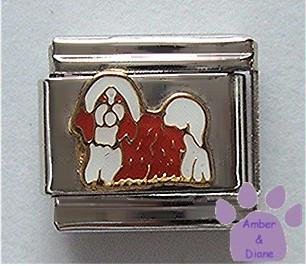 Shih Tzu or Lhasa Apso Dog Italian Charm