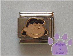 Lucy Italian Charm from the Peanuts Gang