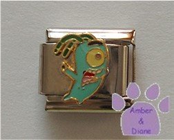 Plankton Italian Charm from SpongeBob SquarePants