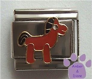 Pokey Horse Italian Charm Friend of Gumby