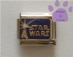 STAR WARS Italian Charm with a Light Sabre