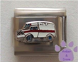 Camper Truck Italian Charm for Camping Hunting Fishing