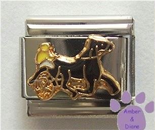 Harness Horse Racing Italian Charm - Trotter or Pacer