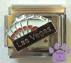 Las Vegas Flush in Hearts Italian Charm Poker Hand