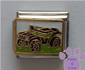 ATV All Terrain Vehicle Italian Charm Off Road Vehicle