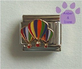 Colorful Hot Air Balloons Italian Charm