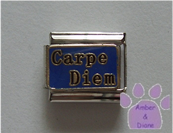 Carpe Diem Italian Charm Seize the Day