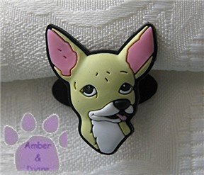 Chihuahua Shoe Doodle Dog Charm for Crocs