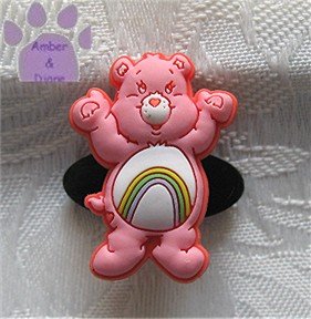 Cheer Bear Shoe Doodle Charm Carebears pink Care Bears for Crocs