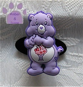 Share Bear Shoe Doodle Charm Carebears lavender Care Bears for Crocs