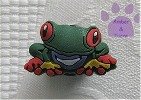 Tree frog shoe or clog charm for Crocs