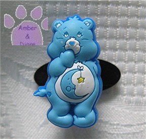 Bedtime Bear Shoe Doodle Charm Carebears blue Care Bears for Crocs