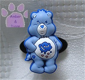 Grumpy Bear Shoe Doodle Charm Carebears blue Care Bears for Crocs
