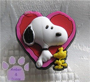 Love Snoopy and Woodstock Shoe Doodle - from the Peanuts Gang