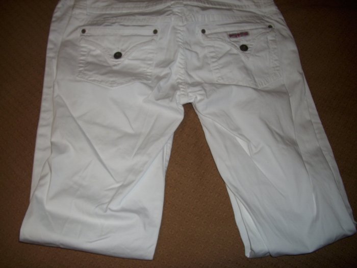 White Hudson Pants! Size 30!