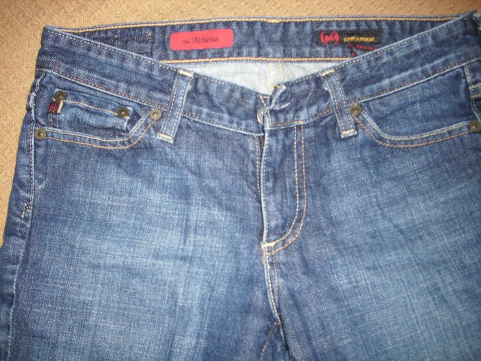 Adriano Goldschmied Cropped Athena Jeans, Size 27!