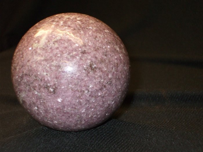 Lepidolite Sphere- Large and Fabulous Collectible!