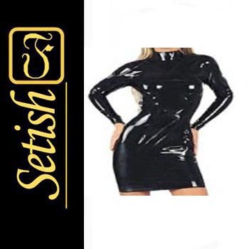 Sexy Costume Latex catsuit Latex Dress #skn010 hot sale !!