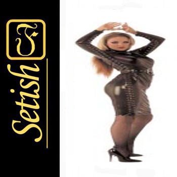 0.4 mm BlackLatex catsuit Latex Rubber Dress #skn023