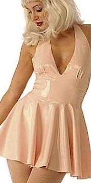 0.4 mm Latex catsuit Latex Rubber Dress #skn024