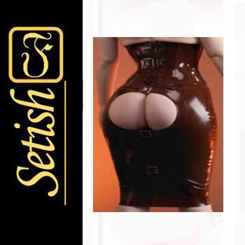 Rubber Corset & Sexy Latex Dress SYS022