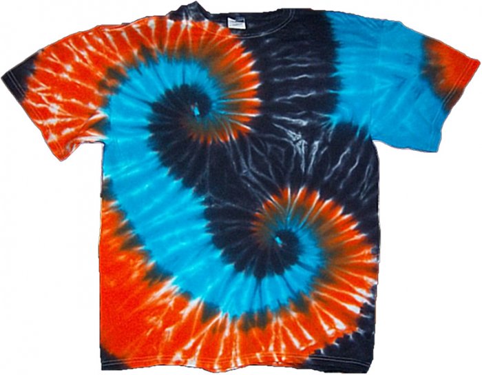 Tie Dye Double Spiral T-shirt