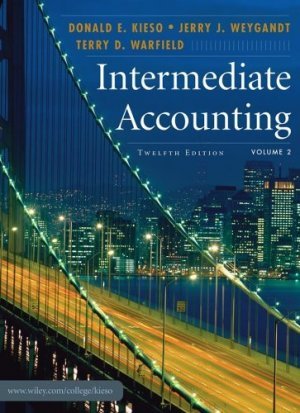 Intermediate Accounting, Volume 2 by Kieso 0471771937