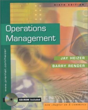 Operations Management 6th by Jay H. Heizer 013018604X