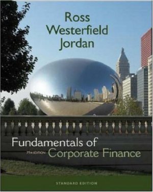 Fundamentals of Corporate Finance 7th by Randolph W. Westerfield 0072991593