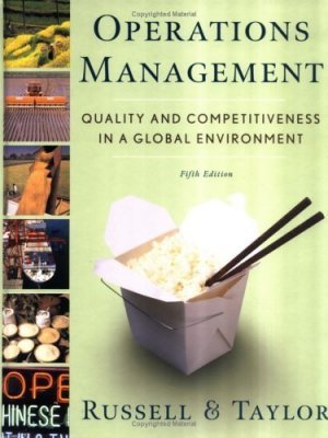 Operations Management 5th by Bernard W. Taylor 0471692093