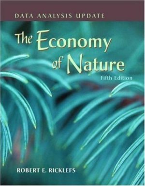 Economy of Nature: Data Analysis Update 5th by Robert E. Ricklefs 0716777622