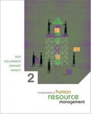 Fundamentals of Human Resource Management 2nd by Raymond Noe 007325794X