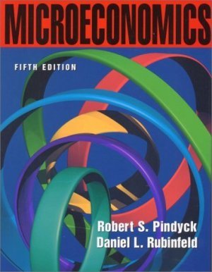 Microeconomics 5th by Pindyck, Robert S. 0130165832