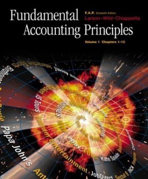 Fundamental Accounting Principles 16th Vol1, ch. 1-13 by Barbara Chiappetta 0072487666