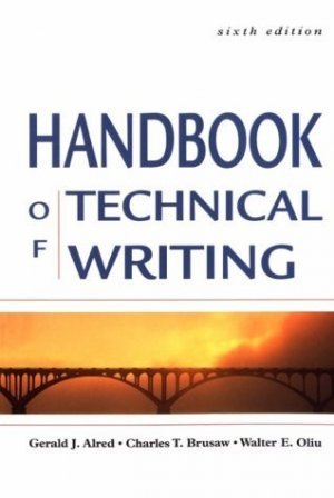 Handbook of Technical Writing 6th by Charles T. Brusaw 0312198043