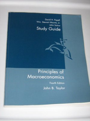 ECONOMICS, 4 EDITION MACRO STUDY GUIDE 4th by John Taylor 061823005X